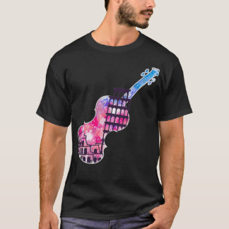 Camiseta Música jazz e Itália
