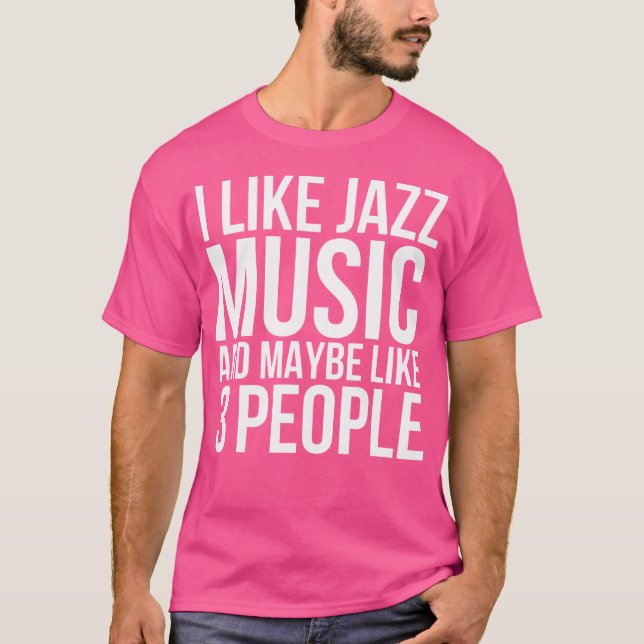 Camiseta Música Jazz Engraçada (Frente)