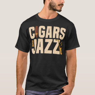 Camiseta Música Jazz Músico Banda de Jazz Trompete Dança de