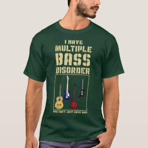Camiseta Música Jogador De Bass Engraçado Gift Bass Guitarr