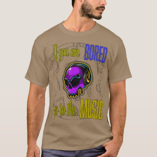 CAMISETA MÚSICA LIVRE SE VOCÊ ESTIVER ENGANADO VÁ PARA A MÚ