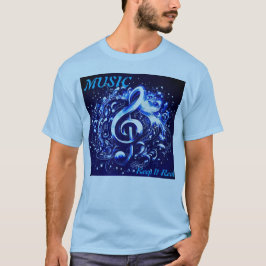 Camiseta MÚSICA - Mantenha-se Real 