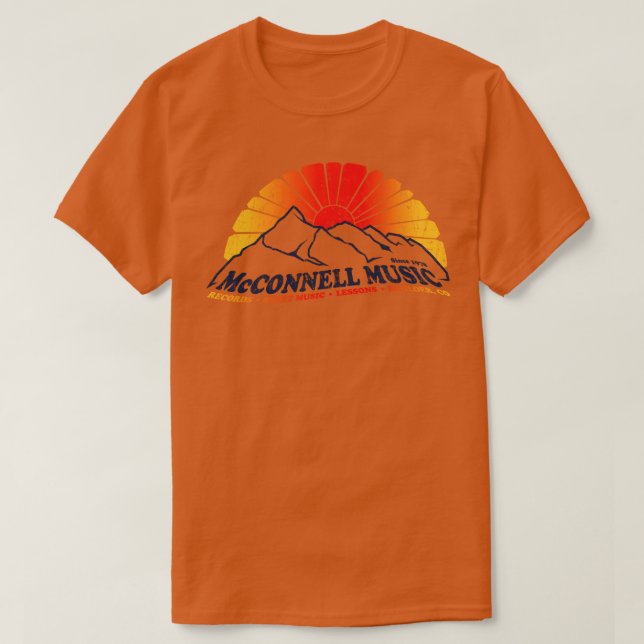Camiseta Música McConnell (Frente do Design)