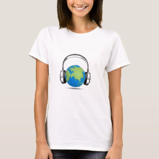 Camiseta Música mundial