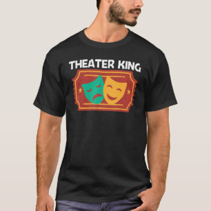 Camiseta Música Musical De Teatro Para Pais Masculinos