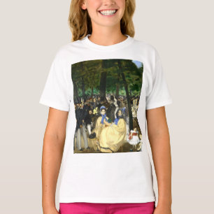 Camiseta Música nas Tullerias Edouard Manet