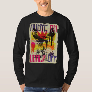 Camiseta Música No Mundo De Break Dancing