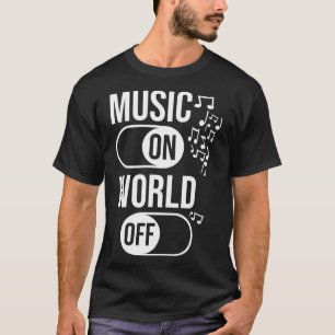 Camiseta Música No Mundo Inteiro