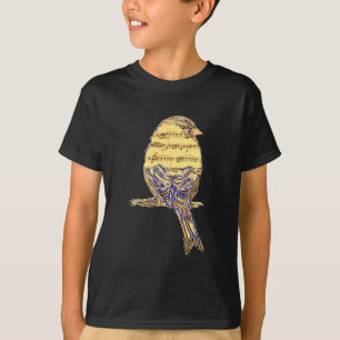 Camiseta Música Nota Arte Pássica