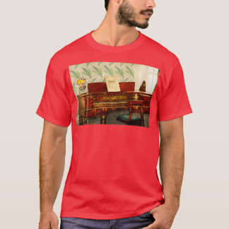Camiseta Música Piano Square Baby Grand