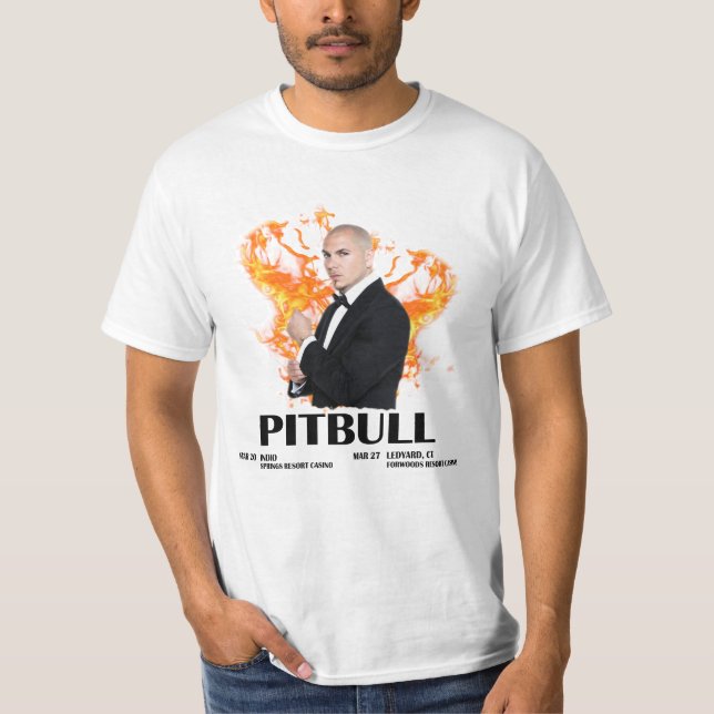 Camiseta música pitbull (Frente)