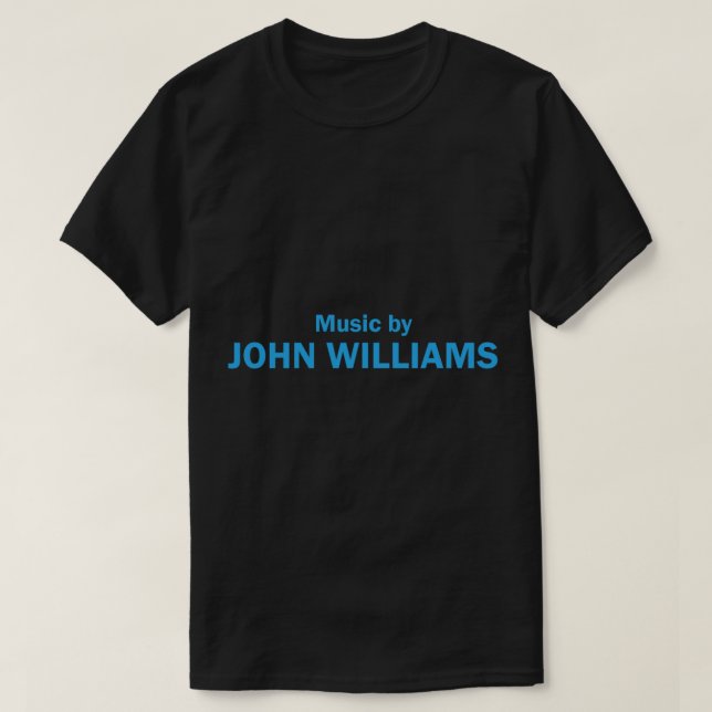 Camiseta Música por John Williams Essential T-Shirt (Frente do Design)
