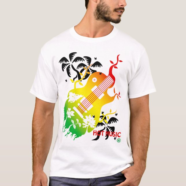 CAMISETA MÚSICA QUENTE (Frente)