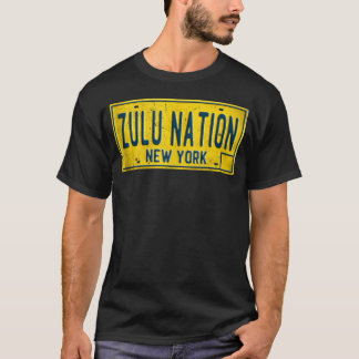 Camiseta Música Rap Hip Hop Retro Zulu Nation Nova York
