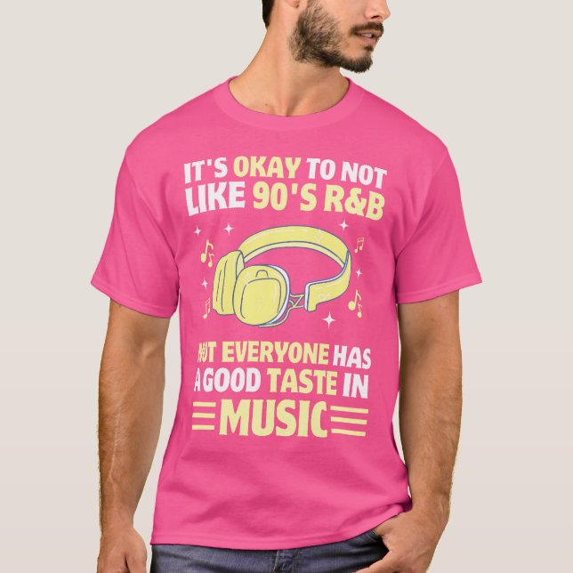 Camiseta Música Rb 90S Funny Rnb Lover 90 (Frente)