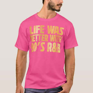 Camiseta Música Rb De 90 Para Mulheres Raparigas Rnb Rhythm