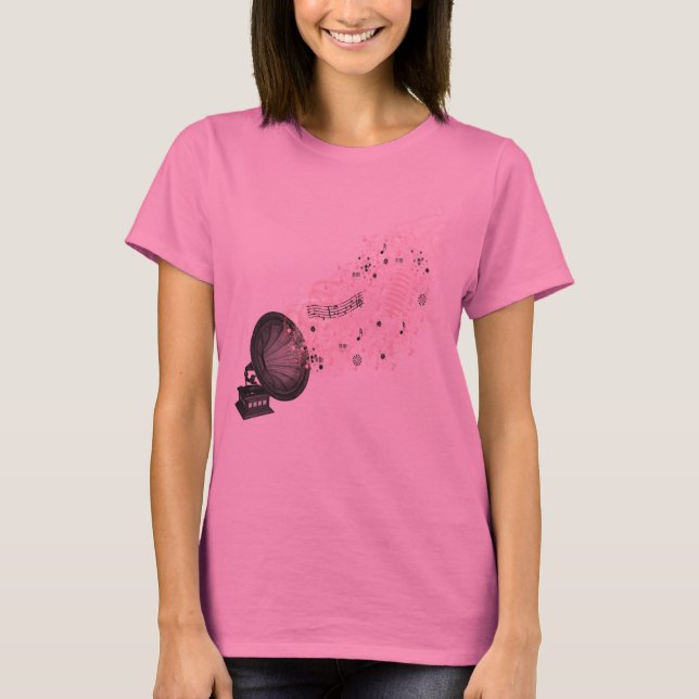 Camiseta música retrô (Frente)