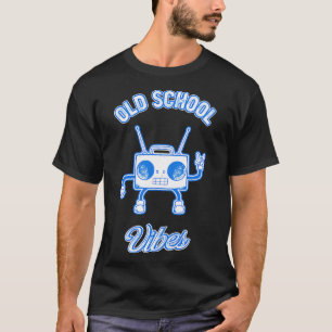 Camiseta Música Retro Beat Box da Velha Escola Vibes