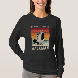 Camiseta Música Retro Walkman