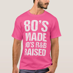 Camiseta Música RnB Old School Feita Nos Anos 80 e 90