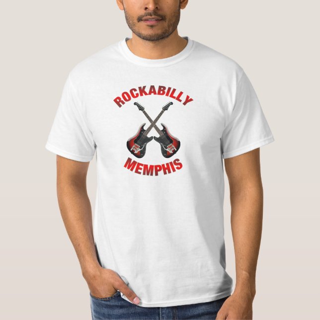 Camiseta Música Rockabilly Memphis (Frente)