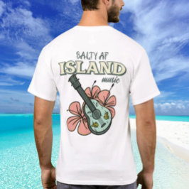 Camiseta Música Salgada pra Caramba da Ilha
