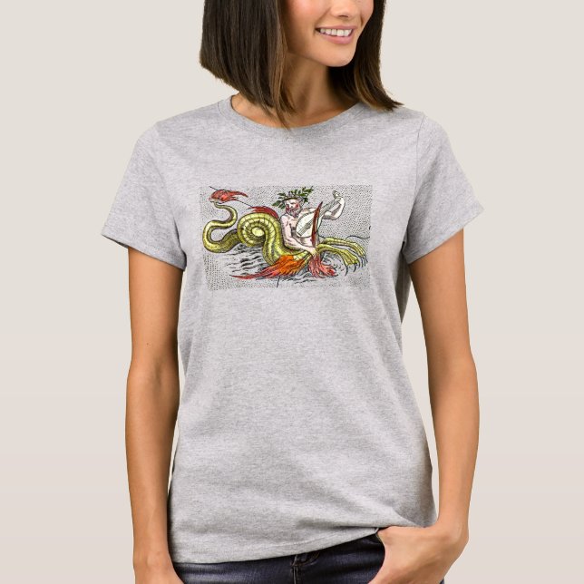 Camiseta Música Serpente do Mar Antigo (Frente)