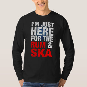 Camiseta Música Ska E Rum É Vida Ska Reggae Punk Sco 1
