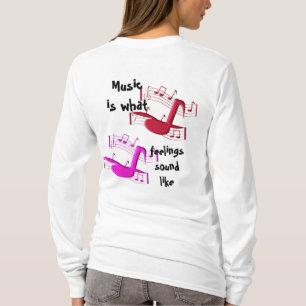 Camiseta Música soa como