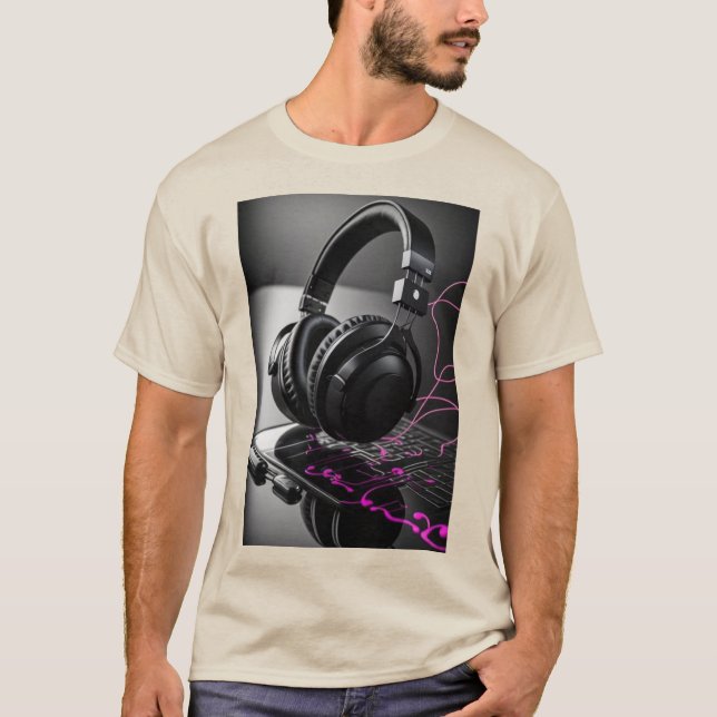 Camiseta Música 🎵 🎵 🎶 T-Shirt (Frente)