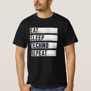 Camiseta Música Techno Eletro