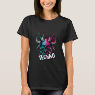 Camiseta Música Tekno Rave Osso do Diabo Techno Hard Raver