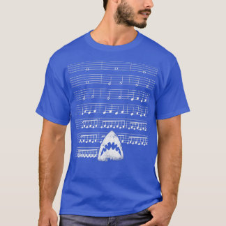 Camiseta Música Tubarão Engraçado