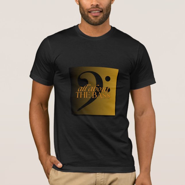 Camiseta Música, tudo sobre o basal T-Shirt (Frente)