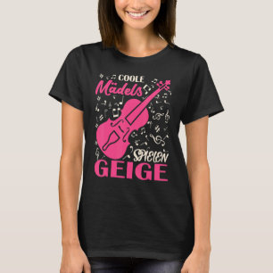 Camiseta Música Violina Violinista Musical Instrumento Musi
