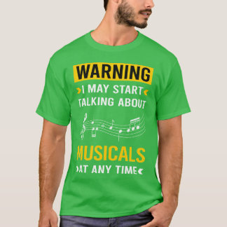 Camiseta Musicais Advertentes Rapaz Musical