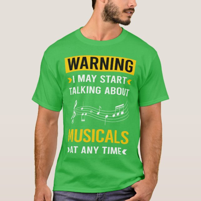 Camiseta Musicais Advertentes Rapaz Musical (Frente)
