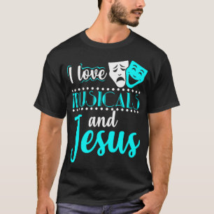 Camiseta Musicais E Jesus, Teatro Cristão Na Broadway Gi