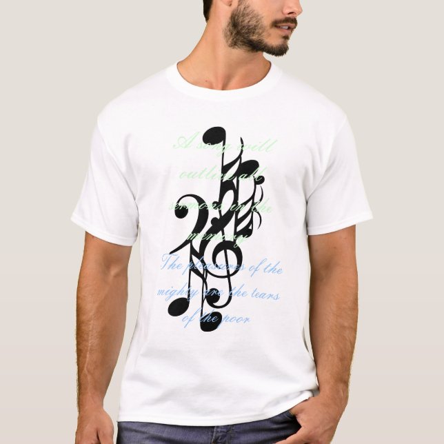 Camiseta musical (Frente)