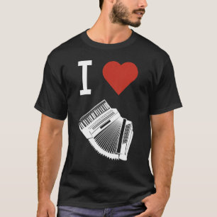 Camiseta Musical Accordion Musical Instrumento Musical Folk