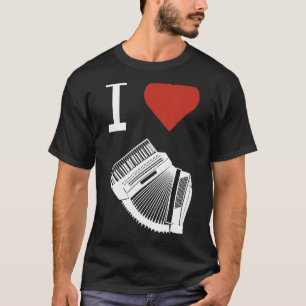 Camiseta Musical Accordion Musical Instrumento Musical Folk
