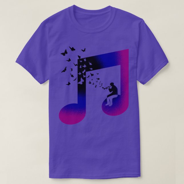 Camiseta Musical Bugle (Frente do Design)