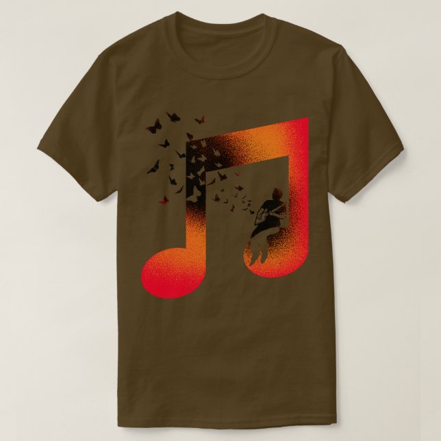 Camiseta Musical Cigar Box Guitar (Frente do Design)