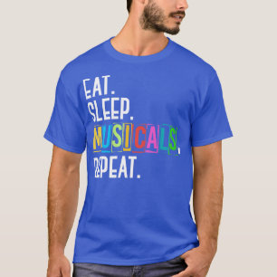 Camiseta Musical de Atriz de Ator de Presente de Artista