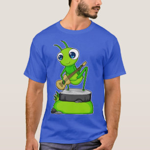 Camiseta Musical de lagartas