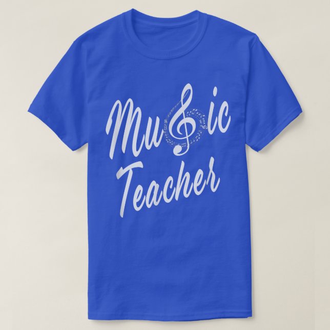 Camiseta Musical de Professores de Música (Frente do Design)