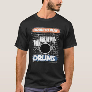 Camiseta Musical Drummer Gift Drums T Shirt