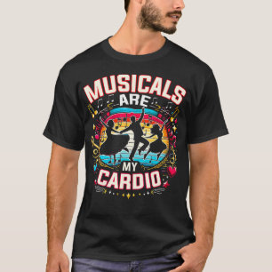 Camiseta Musical É Meu Cardio Atores Musicais