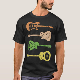Camiseta Musical em dificuldades Instrumento Musical Retroa