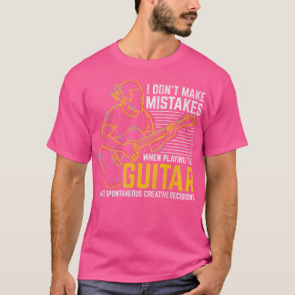 Camiseta Musical Gift Musical Instrumento Musical Guitarra